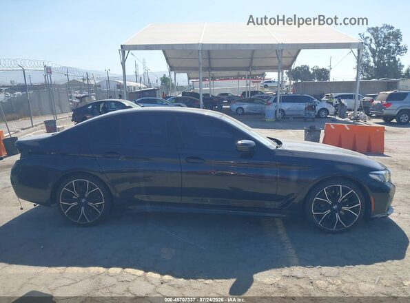 WBA53BJ09MWW99569 2021 BMW 5 SERIES Black Панорамний вид салону 360°
