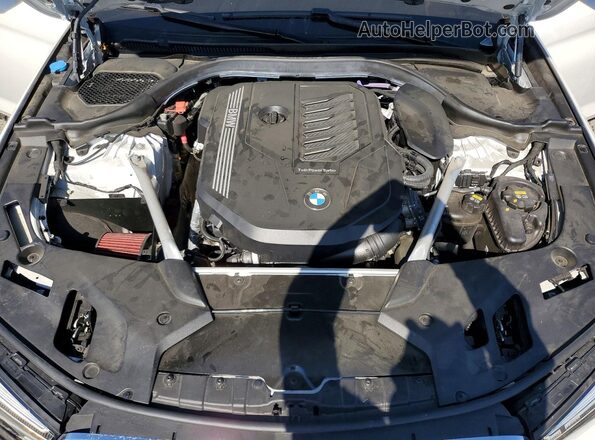 WBA53BJ0XMCG04571 2021 BMW 5 SERIES White Вид задньої частини салону
