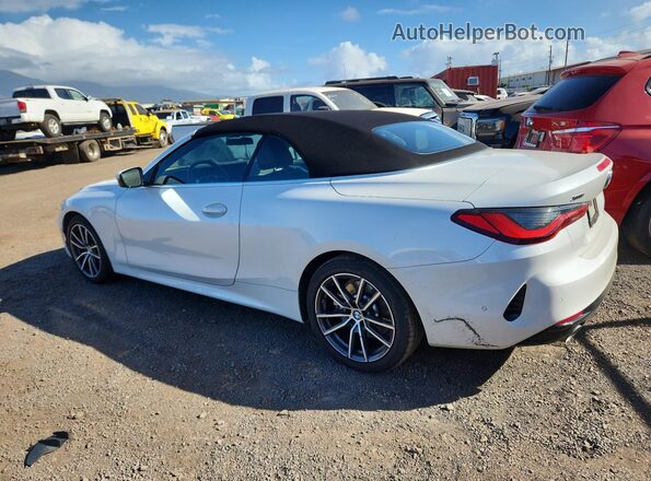 WBA53DB02TCW61336 2026 BMW 4 SERIES White Սալոնի 360 աստիճան տեսք