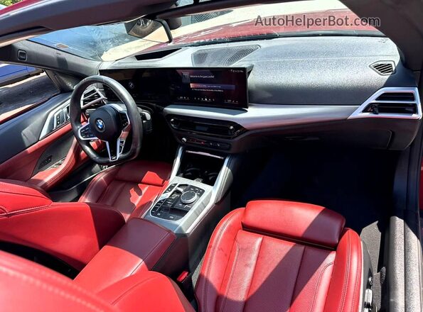 WBA53DB03TCV61570 2026 BMW 4 SERIES Red Սարքավորումների վահանակի տեսք