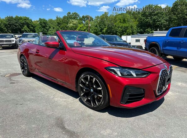 WBA53DB03TCV61570 2026 BMW 4 SERIES Red Առջևի աջ