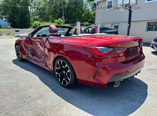 WBA53DB03TCV61570 2026 BMW 4 SERIES Red Հետևի ձախ