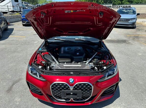 WBA53DB03TCV61570 2026 BMW 4 SERIES Red Առջևի վահանակի տեսք