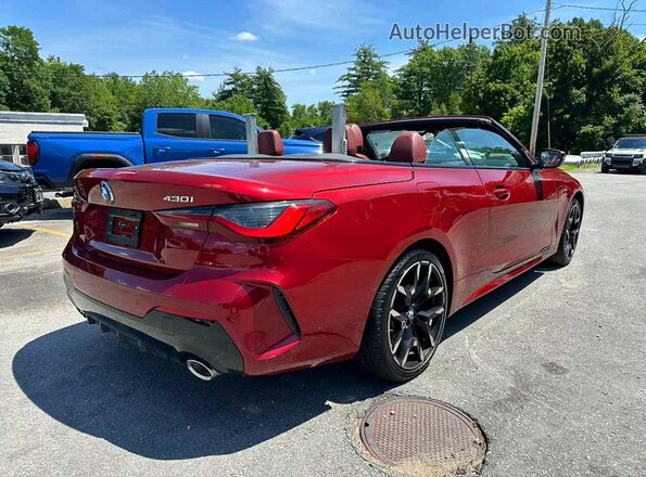 WBA53DB03TCV61570 2026 BMW 4 SERIES Red Հետևի աջ