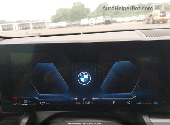 WBA53FJ04RCP92810 2024 BMW 5 SERIES Black Rear seats view