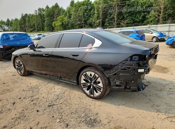 WBA53FJ04RCR24223 2024 BMW 5 SERIES Black Tył lewy