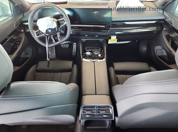 WBA53FJ04TCV68931 2026 BMW 5 SERIES Gray Rear seats view