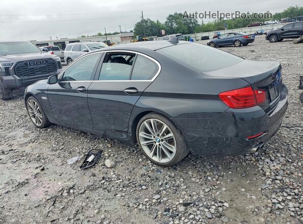 WBA5A5C50GD528662 2016 BMW 5 SERIES Black Задня ліва чверть