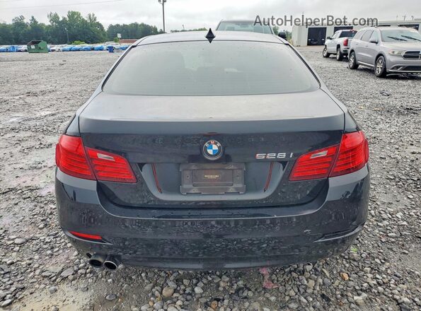 WBA5A5C50GD528662 2016 BMW 5 SERIES Black Вид ззаду