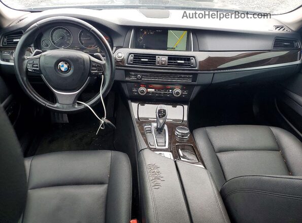 WBA5A5C50GD528662 2016 BMW 5 SERIES Black Вид панелі приладів