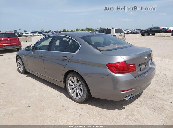 WBA5A5C50GG349567 2016 BMW 5 SERIES Gray Rear left