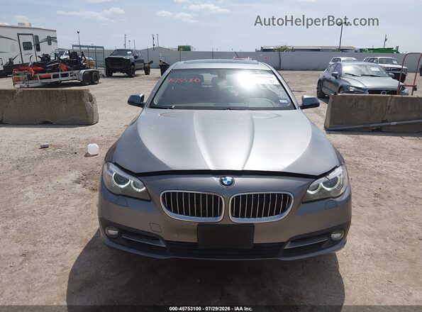 WBA5A5C50GG349567 2016 BMW 5 SERIES Gray Front view