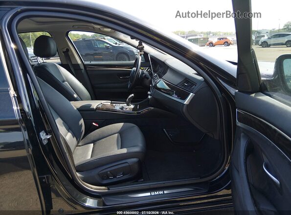 WBA5A5C50GG354719 2016 BMW 5 SERIES Black Սալոնի դիմացի տեսք