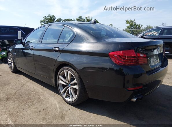 WBA5A5C50GG354719 2016 BMW 5 SERIES Black Հետևի ձախ