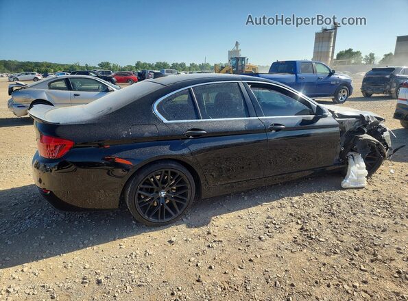 WBA5A5C51GG353577 2016 BMW 5 SERIES Black Tył prawy
