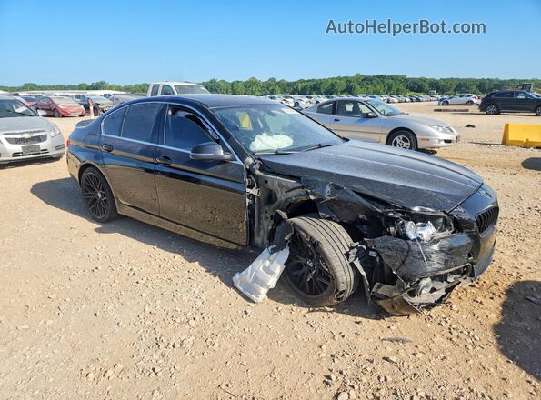WBA5A5C51GG353577 2016 BMW 5 SERIES Black Przód prawy