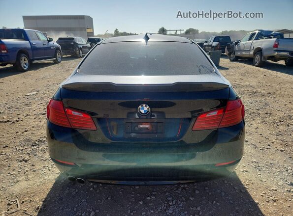 WBA5A5C51GG353577 2016 BMW 5 SERIES Black Widok z tyłu