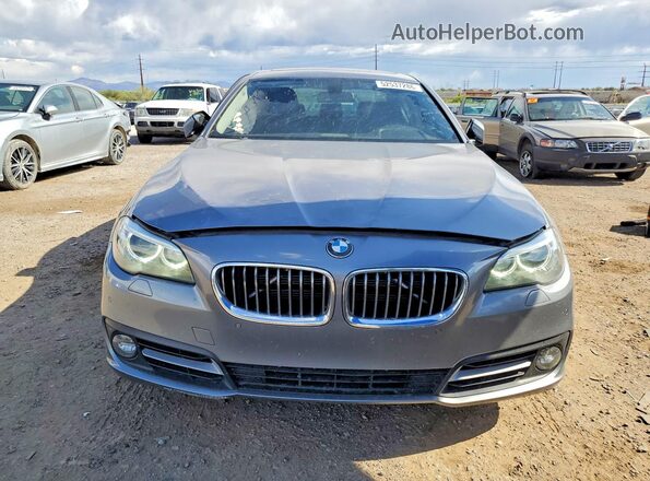WBA5A5C53GG351247 2016 BMW 5 SERIES Silver წინა ხედი
