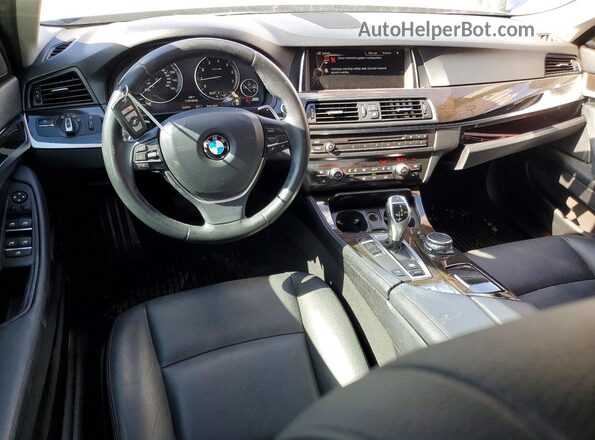 WBA5A5C53GG351247 2016 BMW 5 SERIES Silver წინა პანელის ხედი