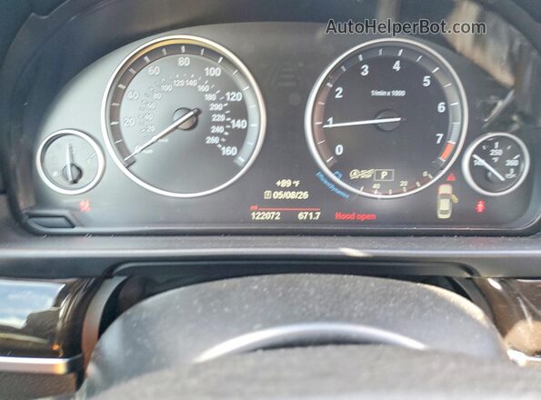 WBA5A5C53GG351247 2016 BMW 5 SERIES Silver ხელსაწყოთა პანელის ხედი