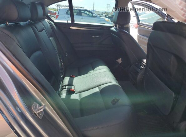 WBA5A5C53GG351247 2016 BMW 5 SERIES Silver უკანა სავარძლების ხედი
