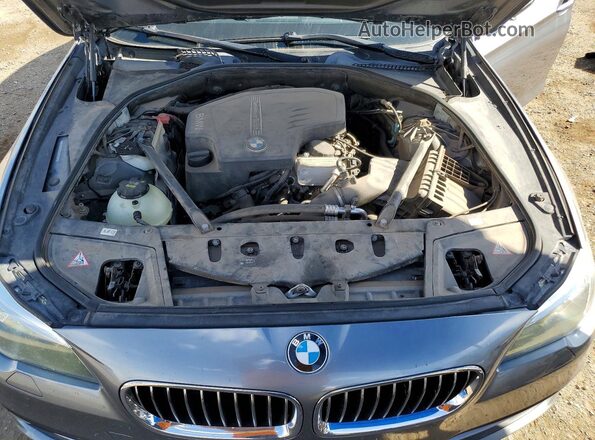 WBA5A5C53GG351247 2016 BMW 5 SERIES Silver უკანა სალონის ხედი