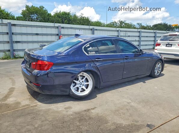 WBA5A5C53GG352494 2016 BMW 5 SERIES Синий Задняя правая четверть