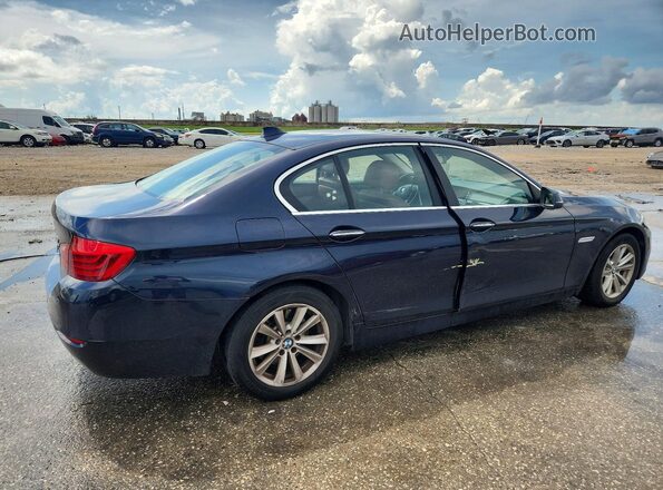 WBA5A5C54GD529099 2016 BMW 5 SERIES Blue Rear right