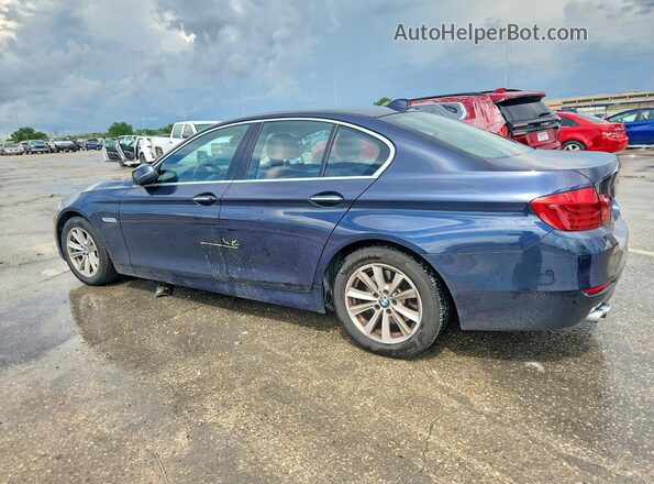 WBA5A5C54GD529099 2016 BMW 5 SERIES Blue Rear left
