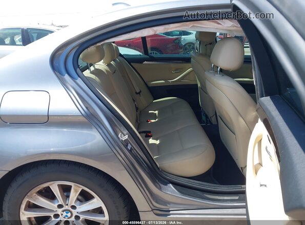 WBA5A5C54GG350933 2016 BMW 5 SERIES Gray Vista de la etiqueta del VIN