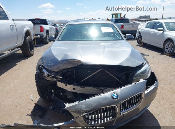 WBA5A5C54GG350933 2016 BMW 5 SERIES Gray Vista del cuadro de instrumentos
