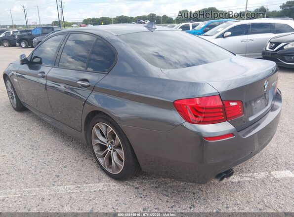 WBA5A5C54GG351631 2016 BMW 5 SERIES Gray Rear left