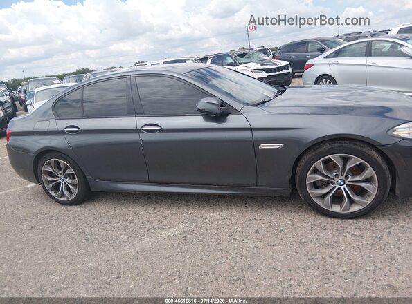 WBA5A5C54GG351631 2016 BMW 5 SERIES Gray Rear interior view