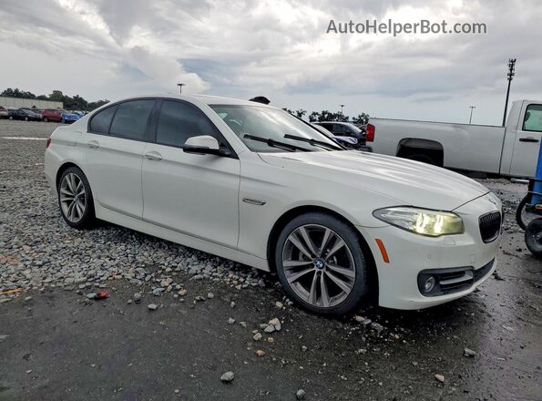 WBA5A5C54GG354495 2016 BMW 5 SERIES White Առջևի աջ