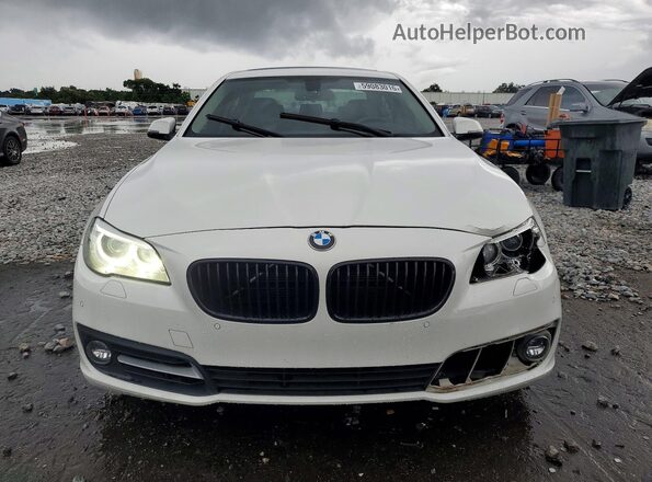 WBA5A5C54GG354495 2016 BMW 5 SERIES White Դիմացի տեսք