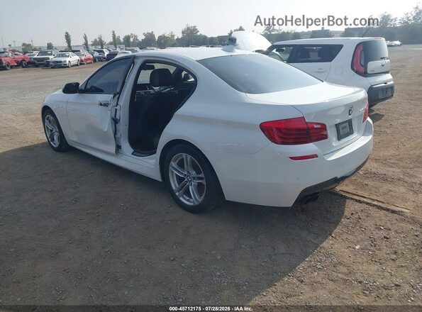 WBA5A5C55GD526907 2016 BMW 5 SERIES Белый Задняя левая четверть