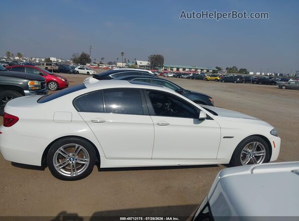 WBA5A5C55GD526907 2016 BMW 5 SERIES Белый Панорамный вид салона 360°