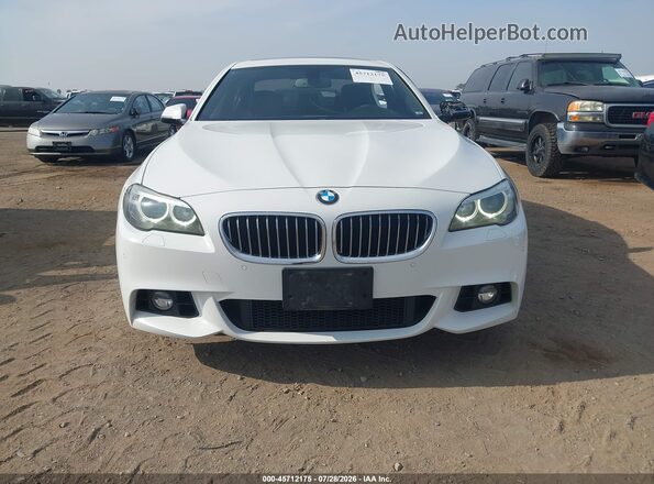 WBA5A5C55GD526907 2016 BMW 5 SERIES Белый Вид задней части салона