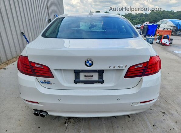 WBA5A5C55GD527801 2016 BMW 5 SERIES White Widok z tyłu