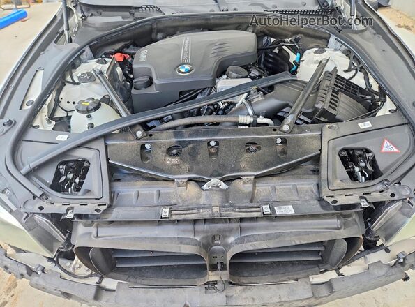 WBA5A5C55GD527801 2016 BMW 5 SERIES White Widok wnętrza z tyłu