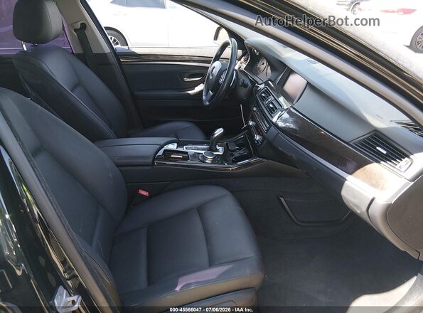 WBA5A5C55GG353789 2016 BMW 5 SERIES Черный Вид салона спереди