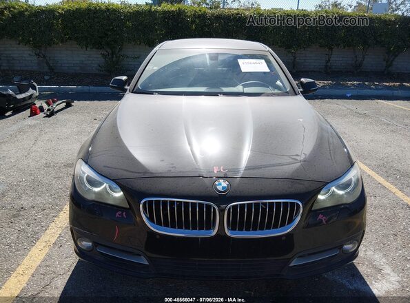 WBA5A5C55GG353789 2016 BMW 5 SERIES Черный Вид задней части салона