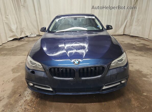WBA5A5C56GD525779 2016 BMW 5 SERIES Blue Вид наклейки з VIN-кодом