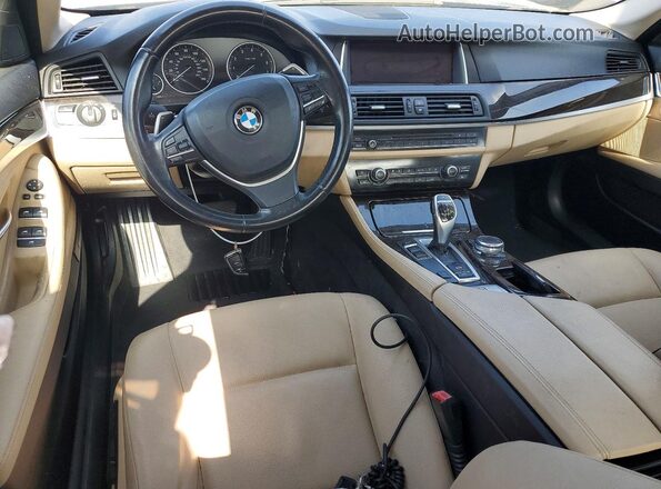 WBA5A5C56GD527824 2016 BMW 5 SERIES Black Widok deski rozdzielczej