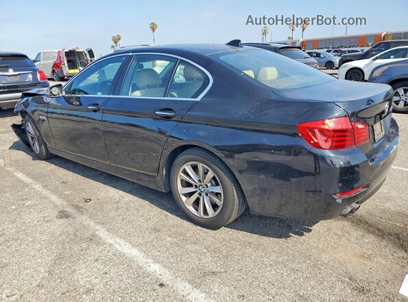 WBA5A5C56GD527824 2016 BMW 5 SERIES Black Tył lewy