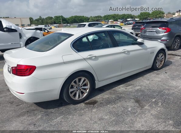 WBA5A5C56GG348097 2016 BMW 5 SERIES Белый Задняя правая четверть