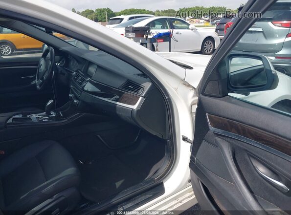 WBA5A5C56GG348097 2016 BMW 5 SERIES Белый Вид салона спереди