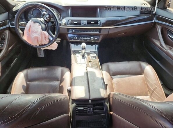 WBA5A5C58GG351289 2016 BMW 5 SERIES Blue Vista del salpicadero