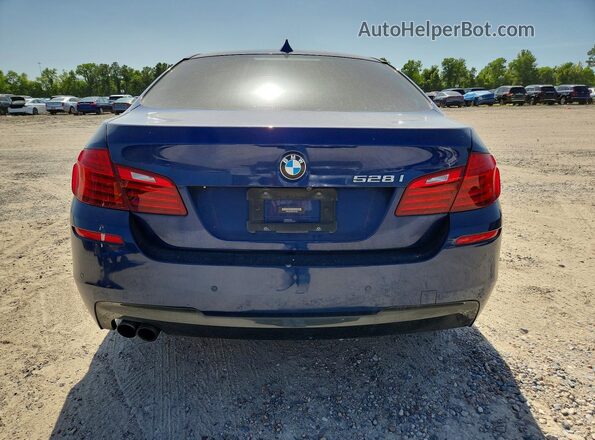 WBA5A5C58GG351289 2016 BMW 5 SERIES Blue Vista trasera