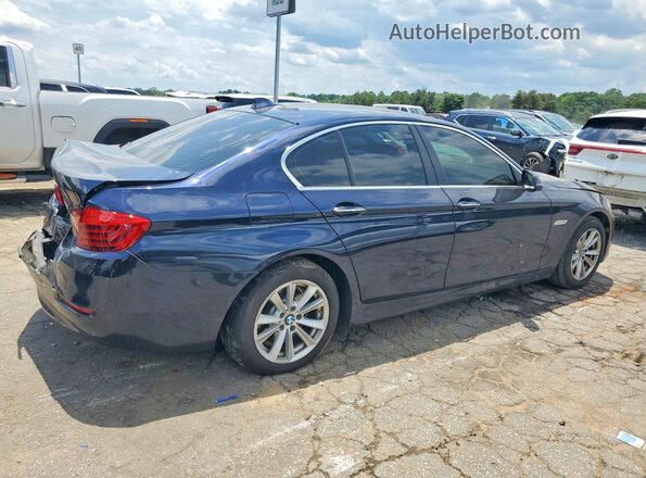 WBA5A5C58GG352202 2016 BMW 5 SERIES Синий Задняя правая четверть